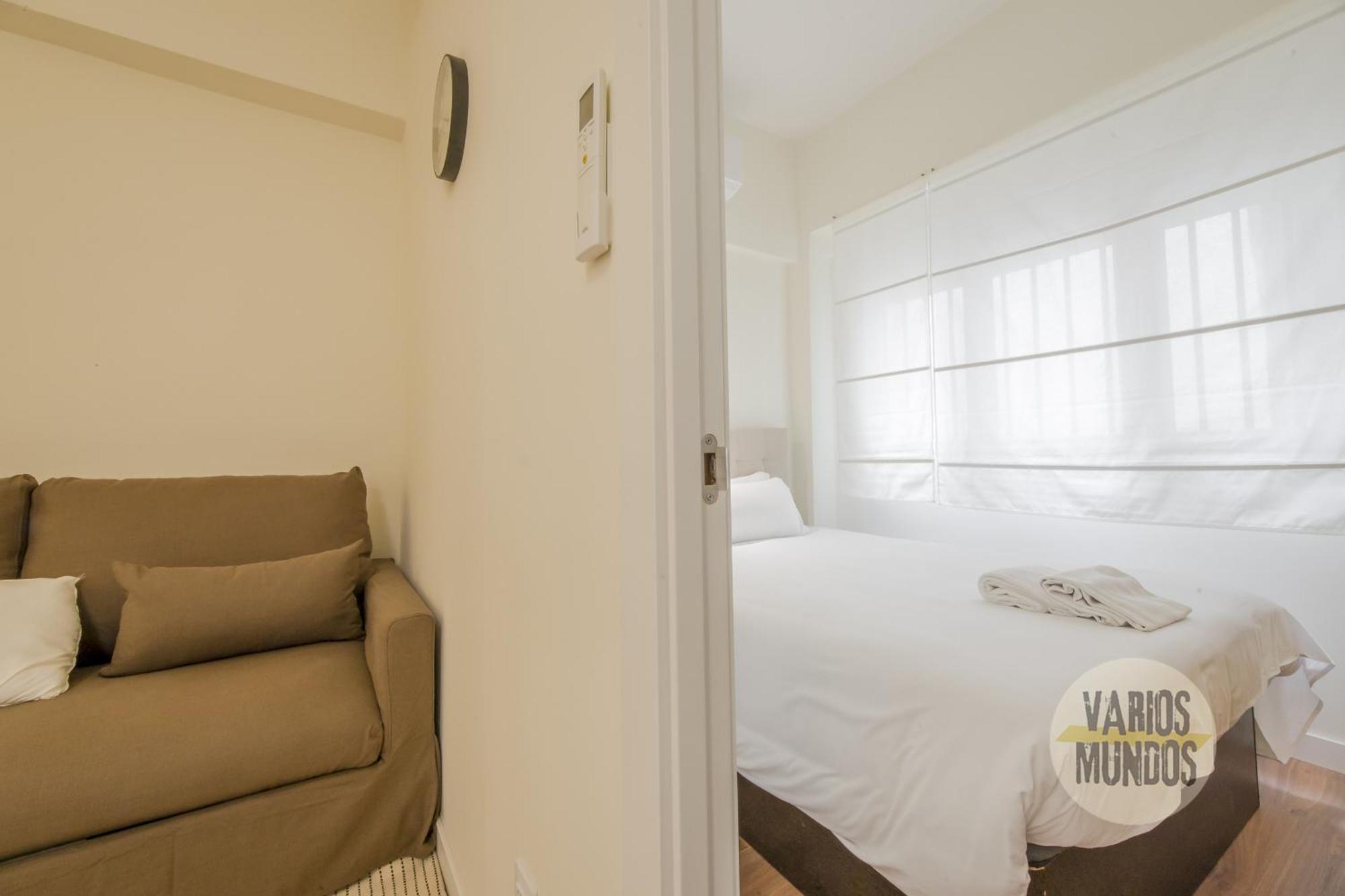 Elegante Apt Para 3 En Chueca A 1 Min De Gran Via Madrid Exterior photo