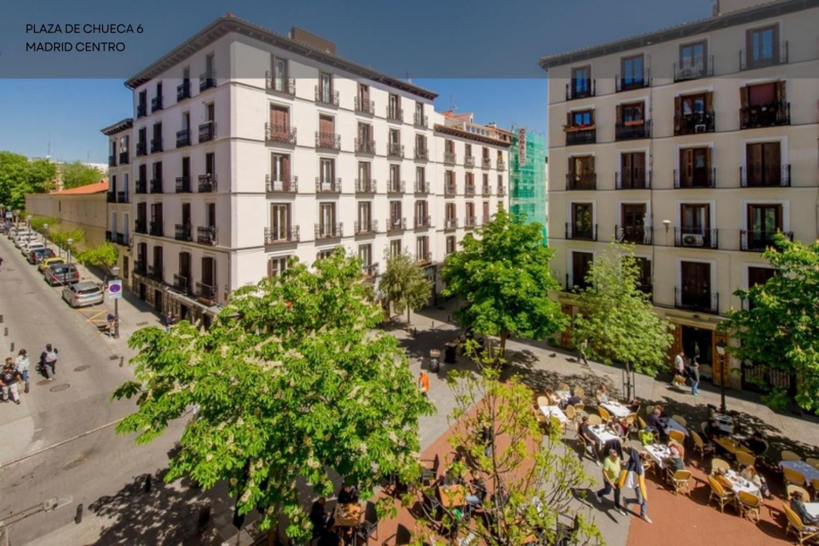 Elegante Apt Para 3 En Chueca A 1 Min De Gran Via Madrid Exterior photo